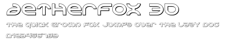 Aetherfox 3D.ttf