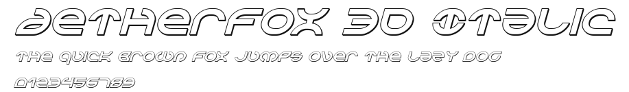 Aetherfox 3D Italic.ttf