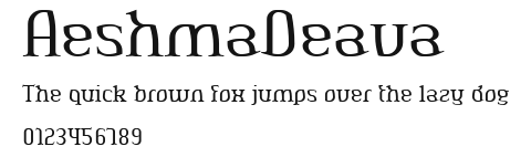 AeshmaDeava.ttf