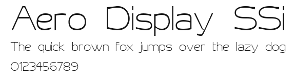 Aero Display SSi.ttf