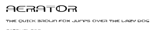 Aerator.ttf