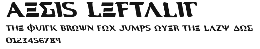 Aegis Leftalic.ttf