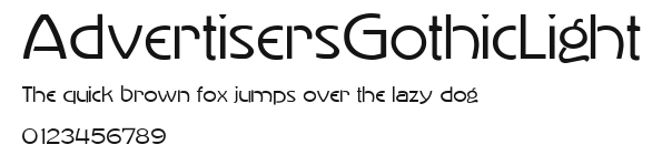AdvertisersGothicLight.ttf