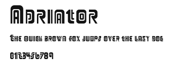 Adriator.ttf