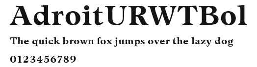 AdroitURWTBol.ttf