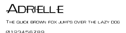 Adrielle.ttf
