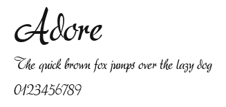Adore.ttf