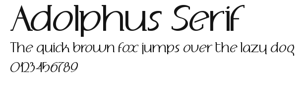 Adolphus Serif.ttf