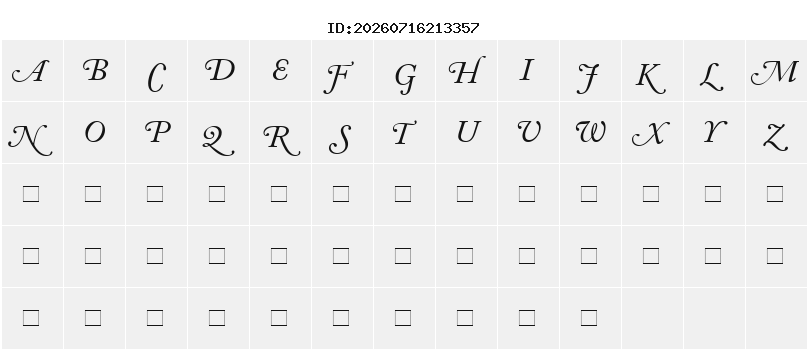 Character Map