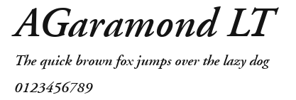 AGaramond LT.ttf