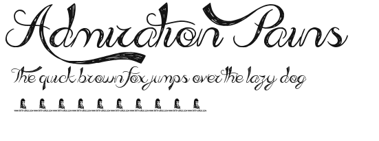 Admiration Pains .ttf