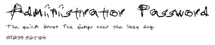 Administrator Password.ttf