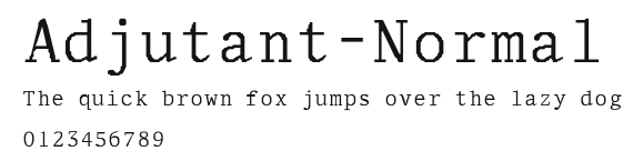 Adjutant-Normal.ttf