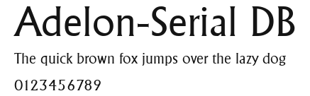 Adelon-Serial DB.ttf