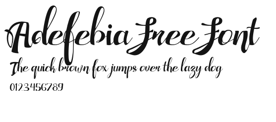 Adefebia Free Font.otf
