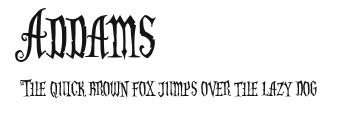 Addams.ttf