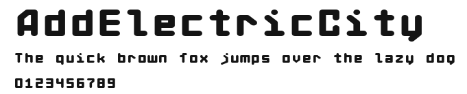 AddElectricCity.ttf
