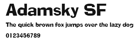 Adamsky SF.ttf