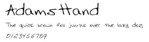 AdamsHand.ttf