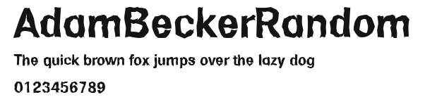 AdamBeckerRandom.ttf