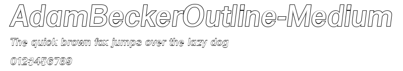 AdamBeckerOutline-Medium.ttf