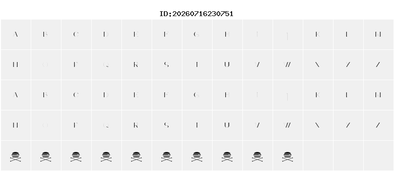 Character Map