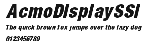 AcmoDisplaySSi.ttf