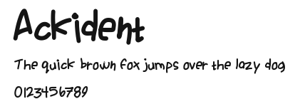 Ackident.ttf