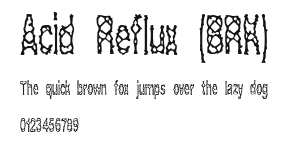 Acid Reflux (BRK).ttf
