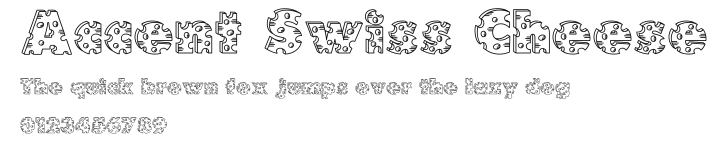 Accent Swiss Cheese.ttf