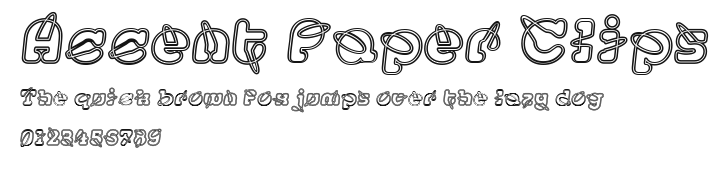 Accent Paper Clips.ttf