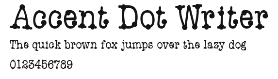 Accent Dot Writer.ttf