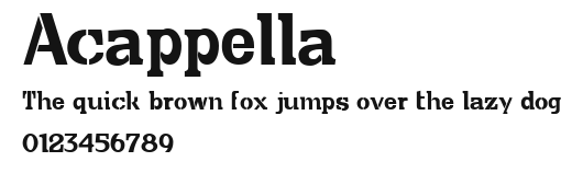 Acappella.ttf