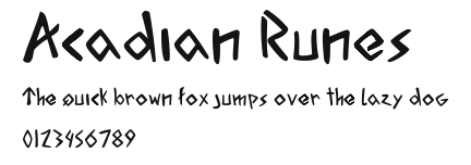 Acadian Runes.ttf