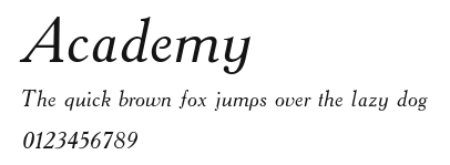 Academy.ttf