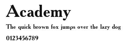 Academy.ttf