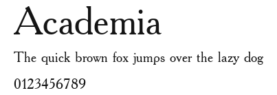 Academia.ttf