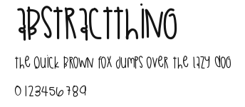AbstractThing.ttf