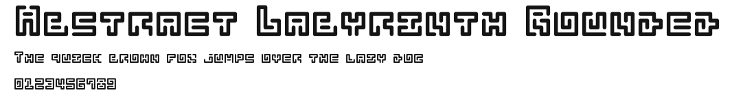 Abstract Labyrinth Rounded.ttf