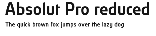 Absolut Pro reduced.otf
