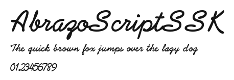 AbrazoScriptSSK.ttf
