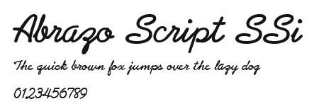 Abrazo Script SSi.ttf