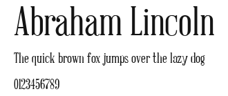 Abraham Lincoln.ttf
