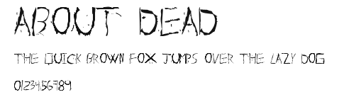 About Dead.ttf