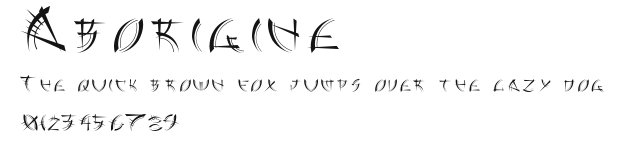 Aborigine.ttf