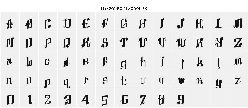 Character Map