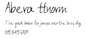 Abera ttnorm.ttf