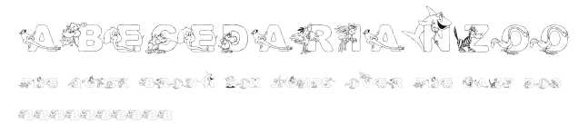 AbecedarianZoo.ttf