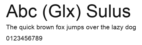 Abc (Glx) Sulus.ttf