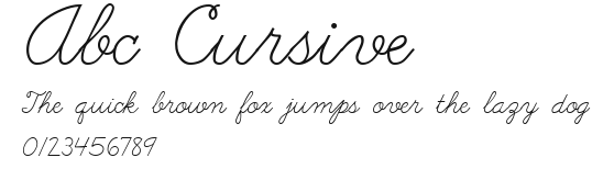 Abc Cursive.ttf